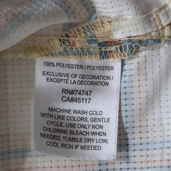 Ascend Performance Shirt Mens 2XL Plaid SS Vented Fishing Outdoors Lightweight - Picture 10 of 14